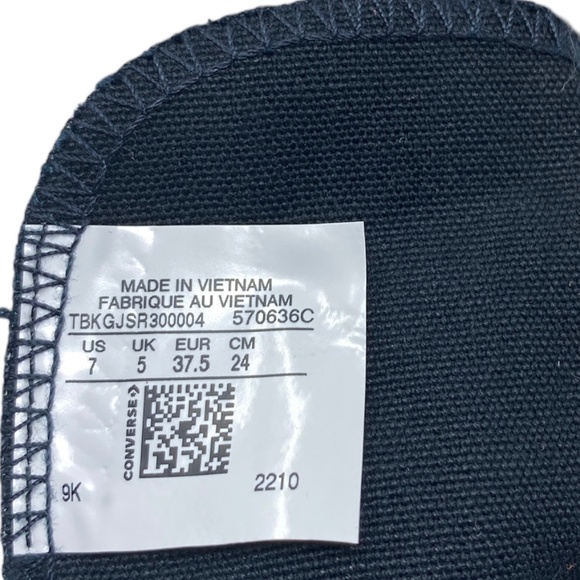 Converse Ctas Lift Platform Zebra Glitter Shoes Women Size Custom 570636C-WWZBYG - Picture 8 of 9